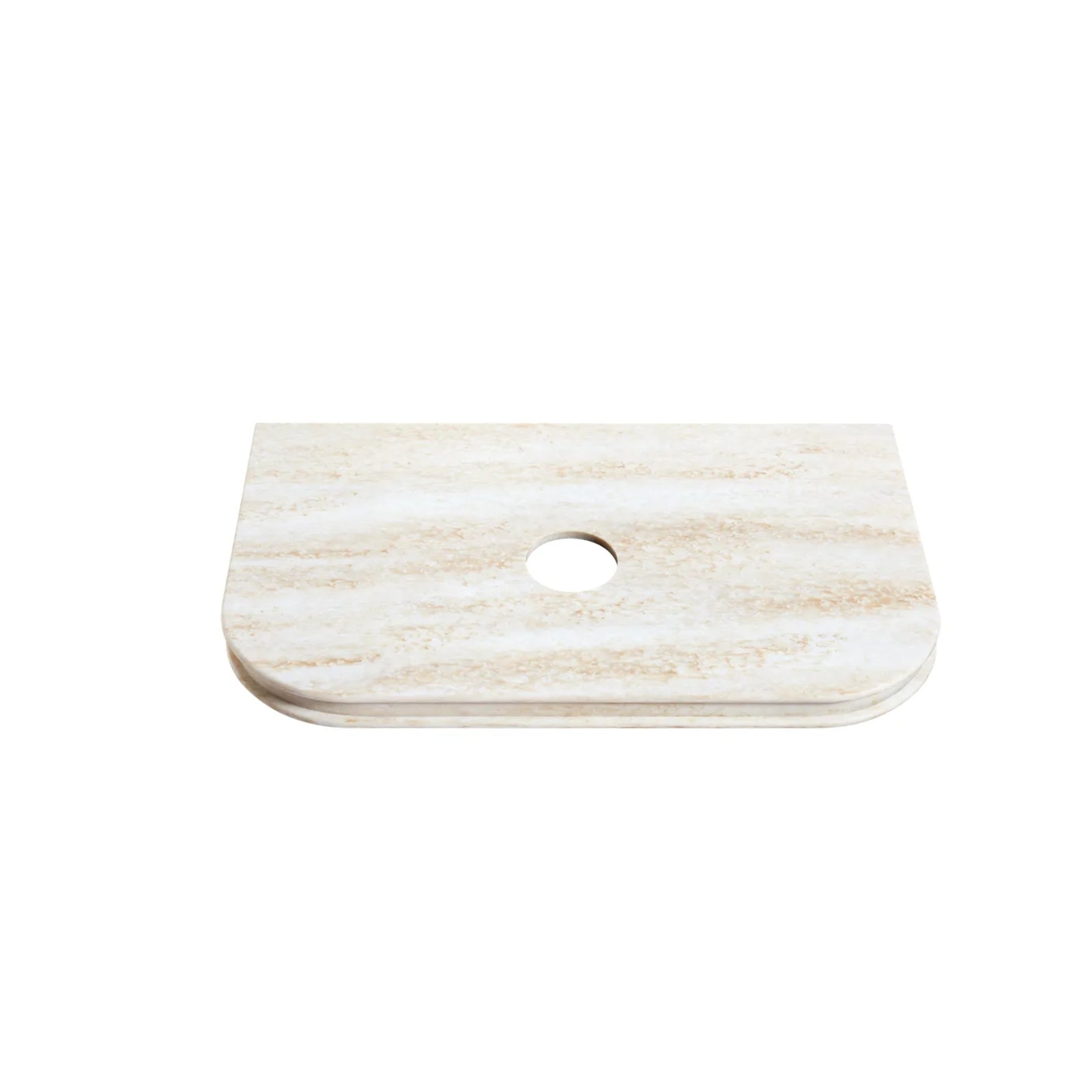 Otti Hampshire Wall Hung Curve Vanity - White BOH1500WST-SD - The Blue Space