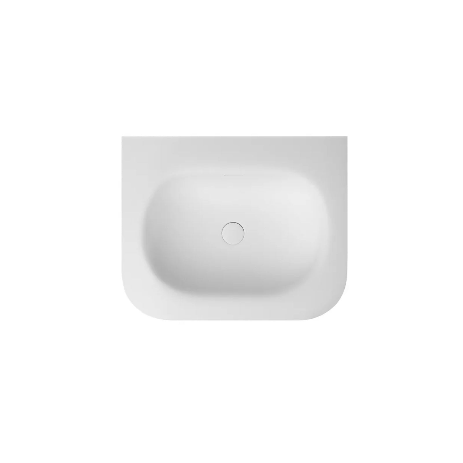 Chloe Silk Top Otti Havana Fluted Curved Sable Walnut Wall Hung Vanity with Chloe Silk Top HA600SWMT-CS - The Blue Space