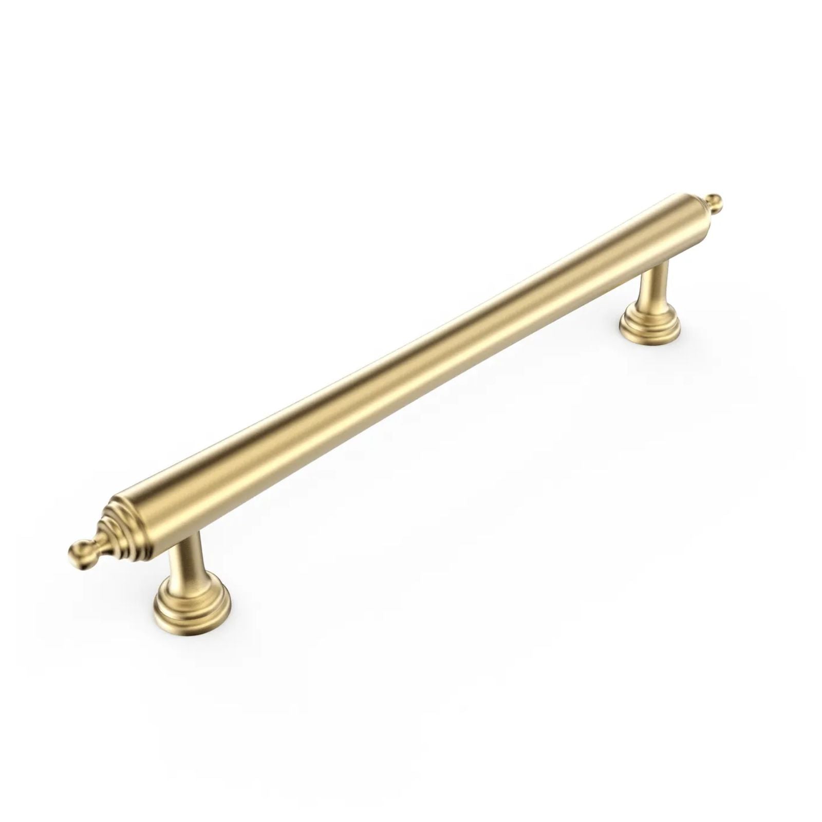 Looks Heirloom Pull Handle 171mm Brushed Brass HEHDL128-BB - The Blue Space