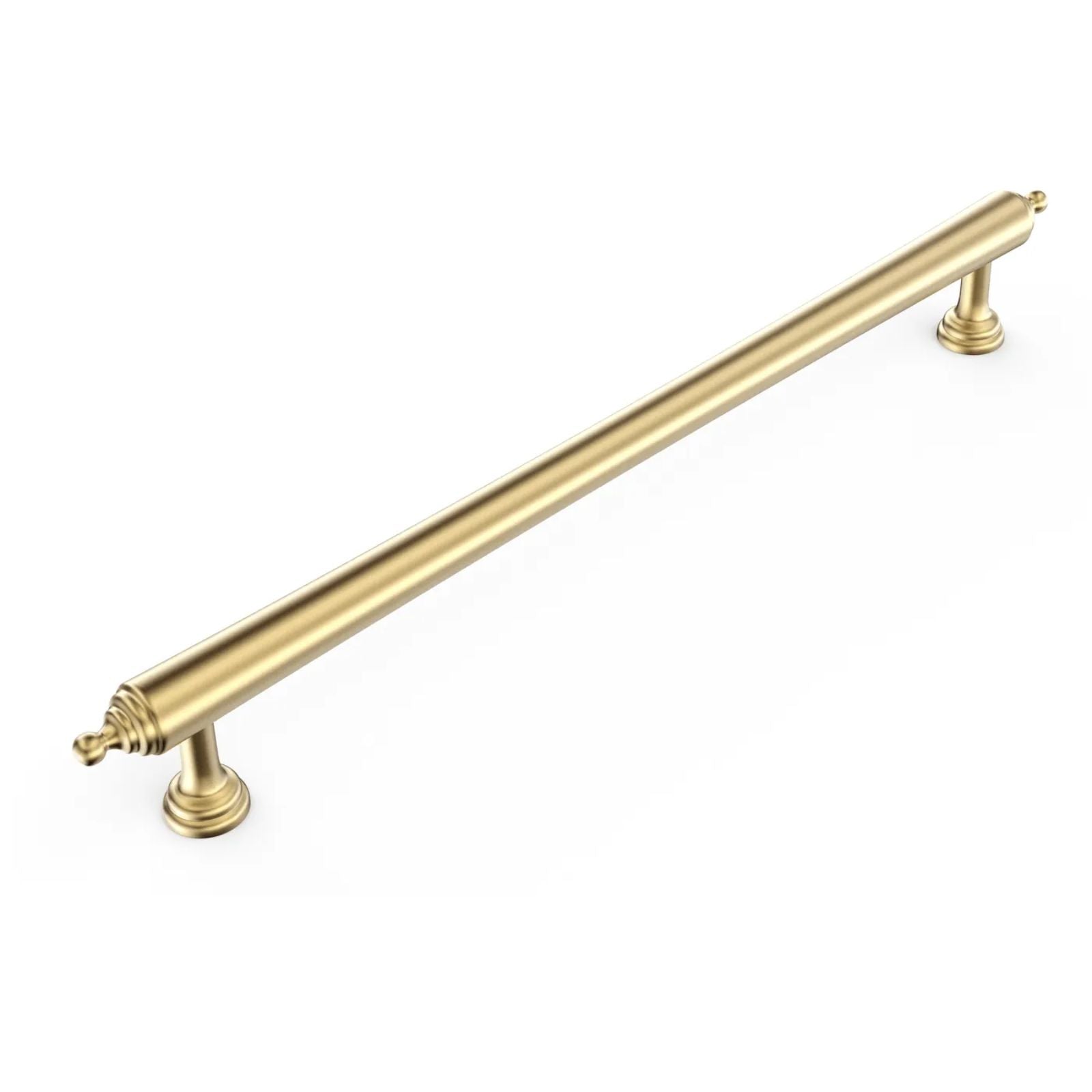 Looks Otti Heirloom Pull Handle 233mm Brushed Brass HEHDL192-BB - The Blue Space