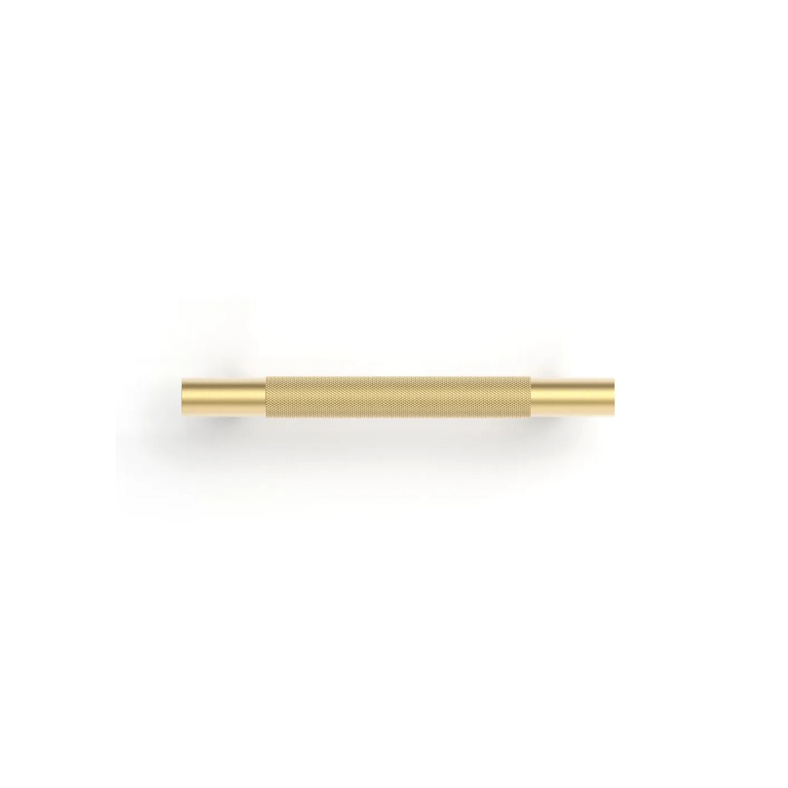 Horizontal Otti Nord Pull Handle 130mm Brushed Brass NOHDL96-BB - The Blue Space