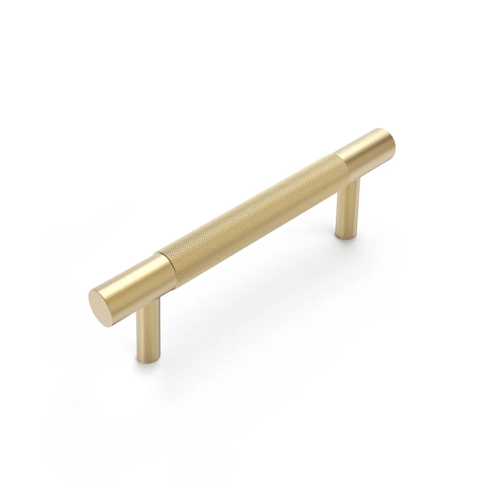 Side Otti Nord Pull Handle 130mm Brushed Brass NOHDL96-BB - The Blue Space