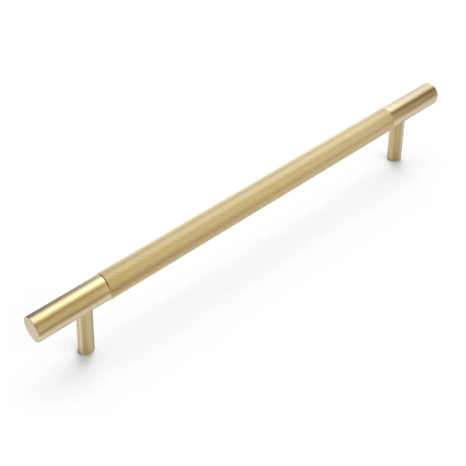 Side Otti Nord Pull Handle 280mm Brushed Brass NOHDL224-BB - The Blue Space