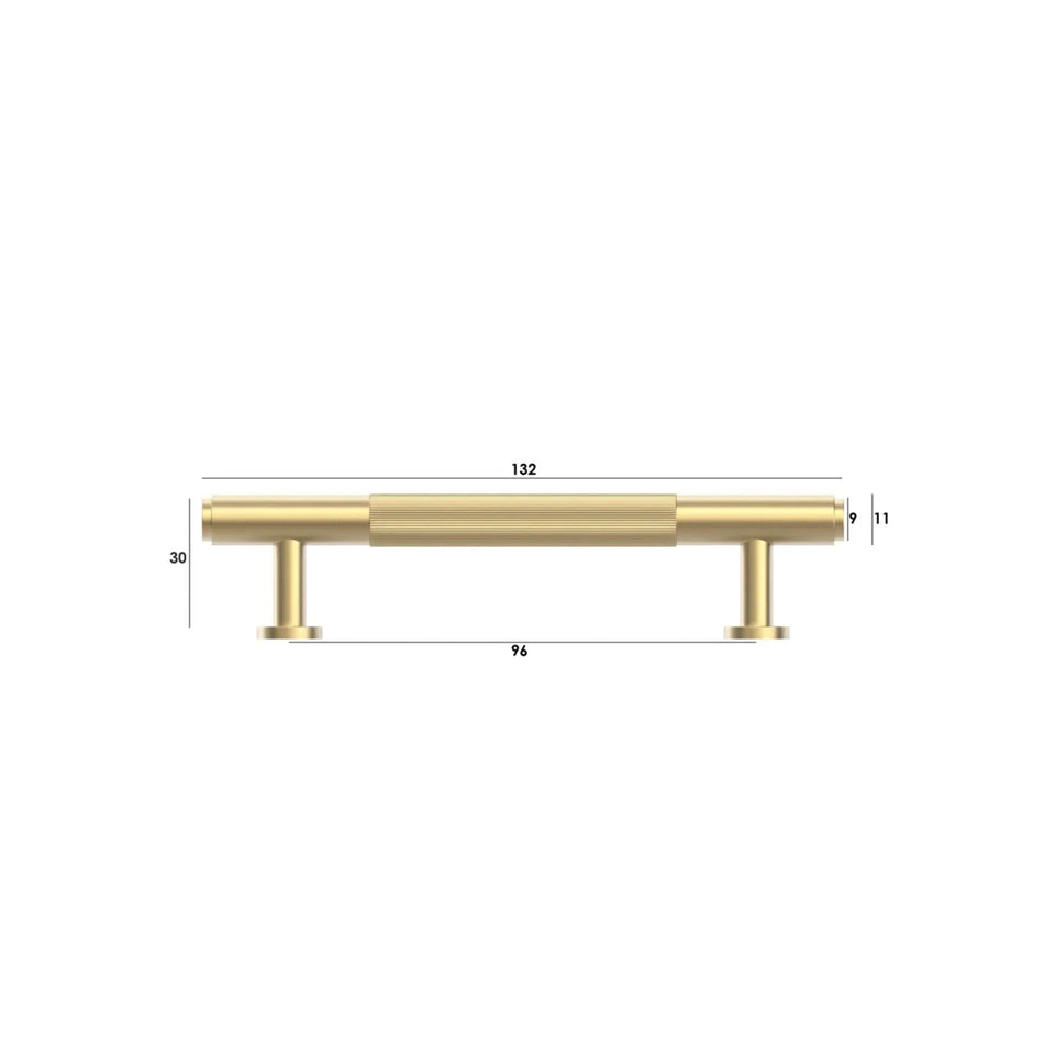 Otti Soho Pull Handle Brushed Brass
