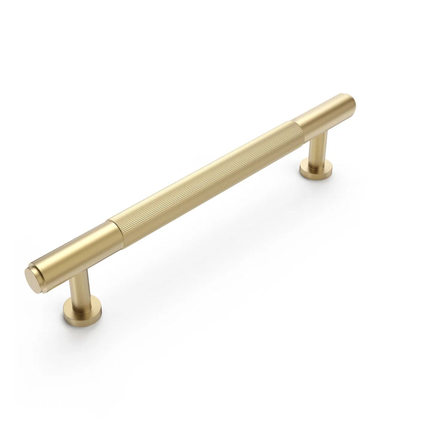 Side Otti Soho Pull Handle 165mm Brushed Brass SOHDL128-BB - The Blue Space