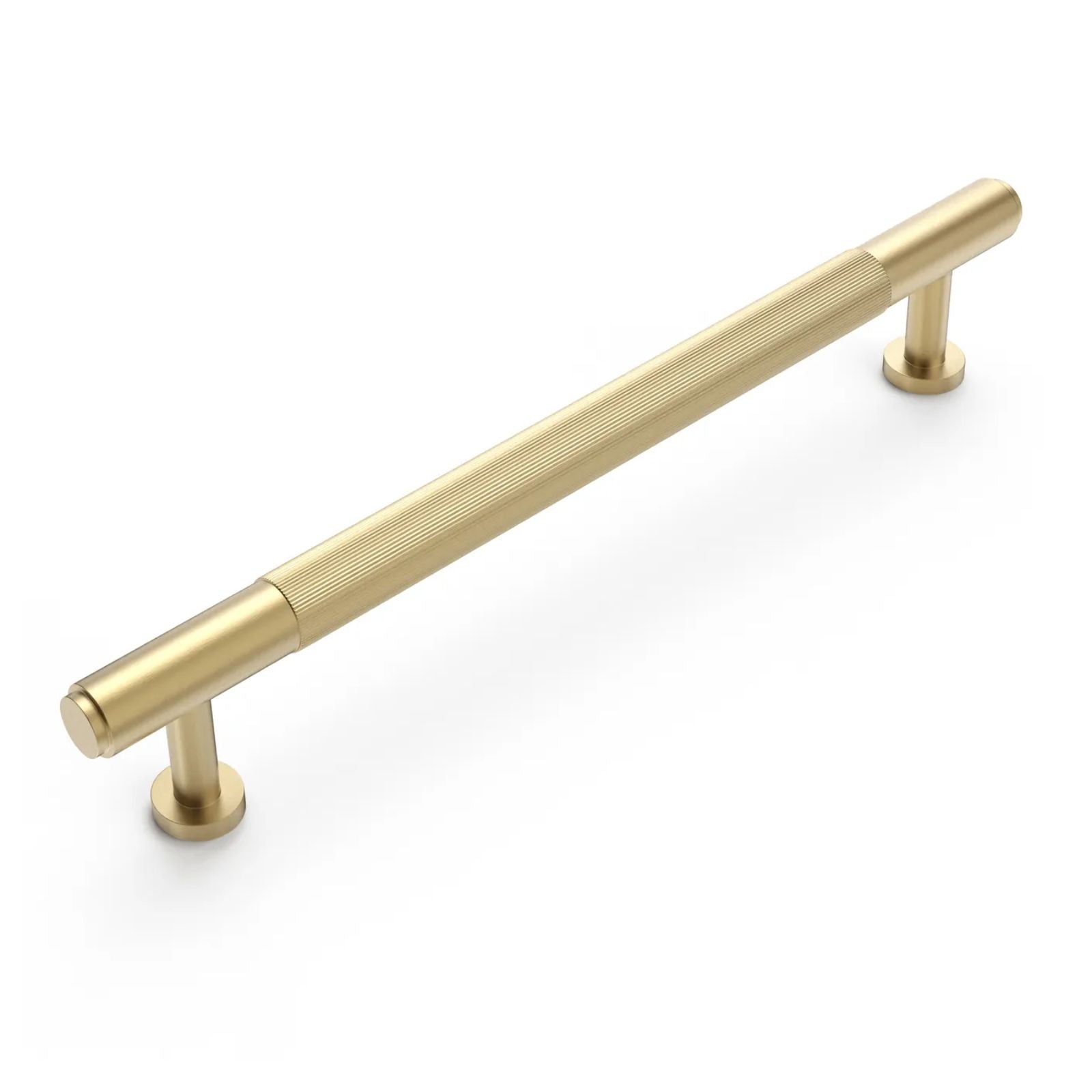 Side Otti Soho Pull Handle 291mm Brushed Brass SOHDL256-BB - The Blue Space