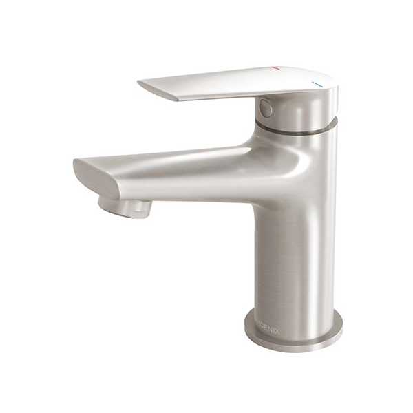 Phoenix Arlo Basin Mixer Brushed Nickel - The Blue Space