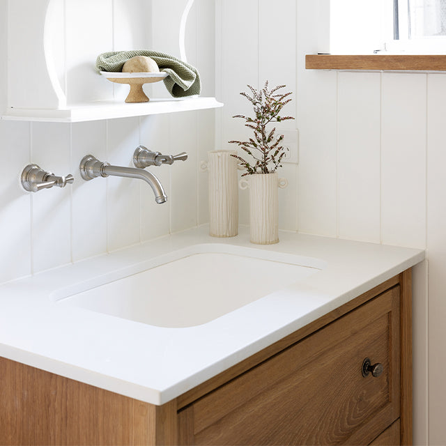 Lifestyle Phoenix Cromford Basin / Bath Wall Set Brushed Nickel - The Blue Space