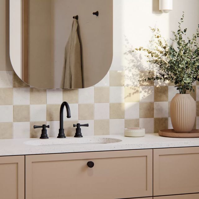 Lifestyle 1 Phoenix Cromford Basin Set Matte Black 134-1030-10-1 - The Blue Space