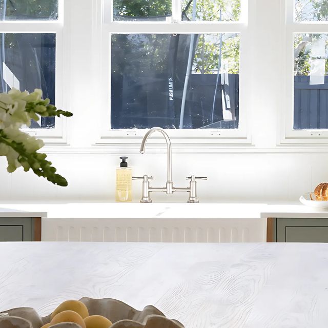 Lifestyle Phoenix Cromford Exposed Sink Set Brushed Nickel - The Blue Space