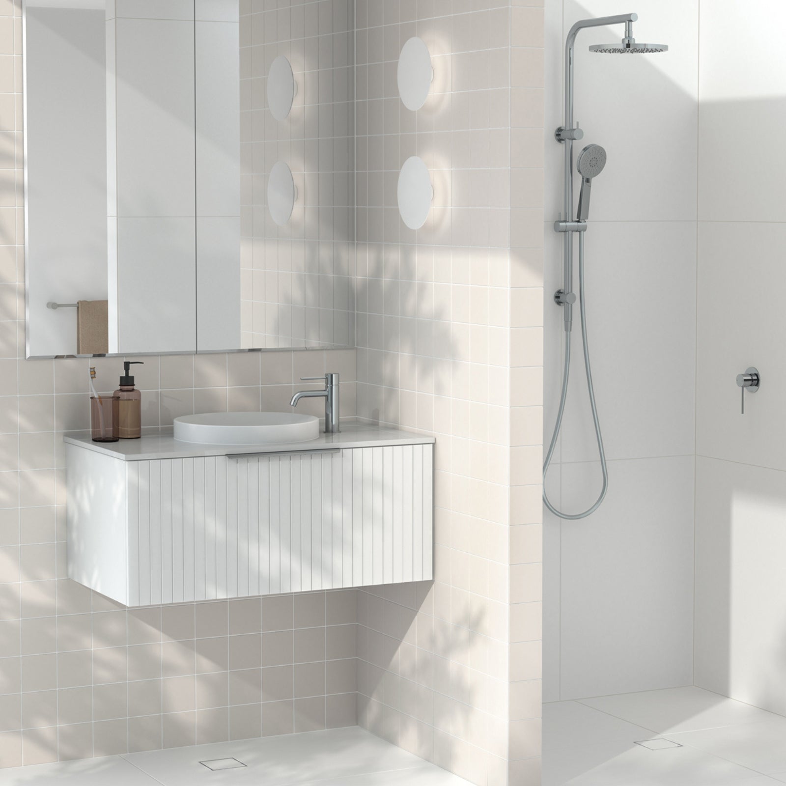 Lifestyle 5 Phoenix Point Drain TI 130mm Outlet 90mm 202-1305-51 - The Blue Space