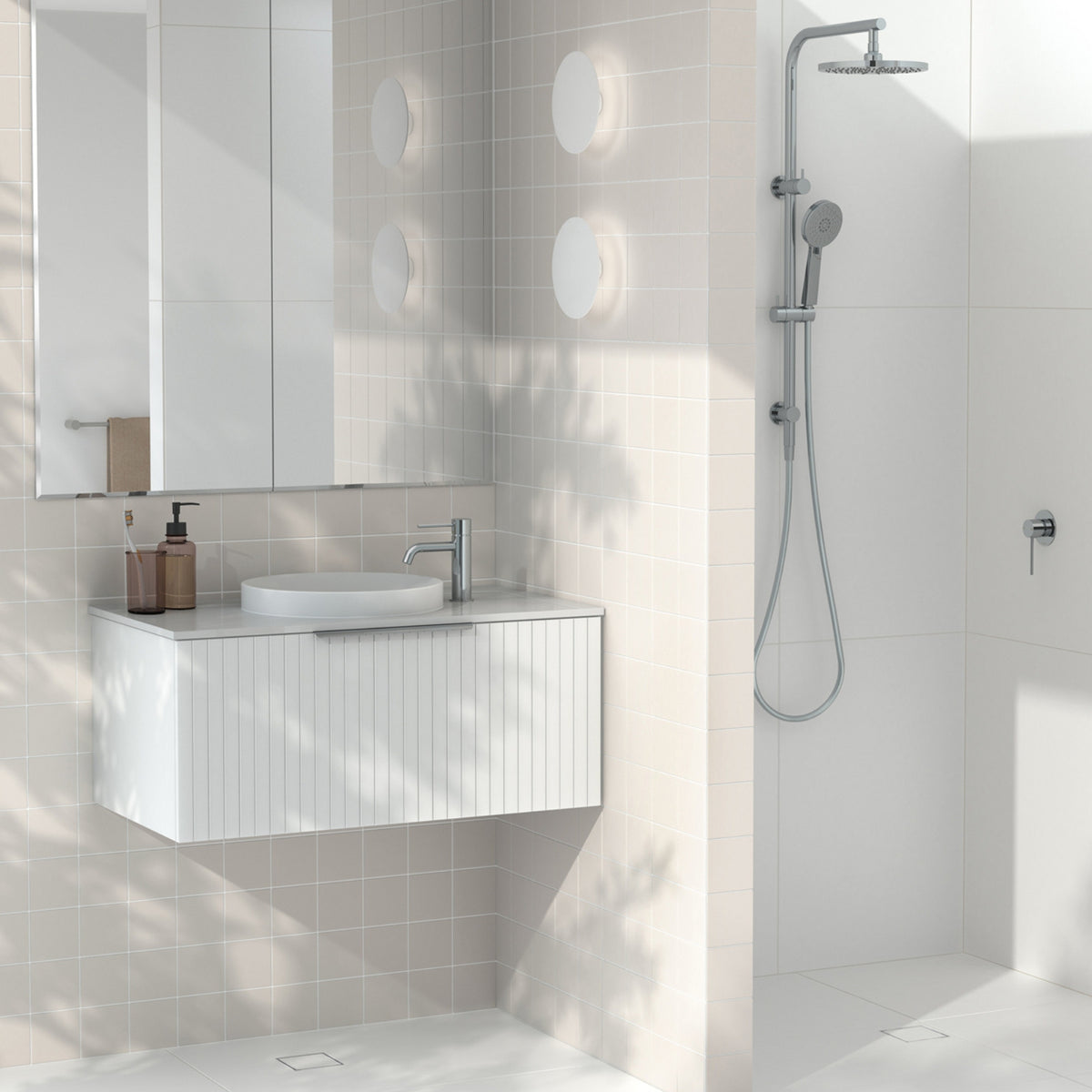 Lifestyle 5 Phoenix Point Drain TI 130mm Outlet 90mm 202-1305-51 - The Blue Space