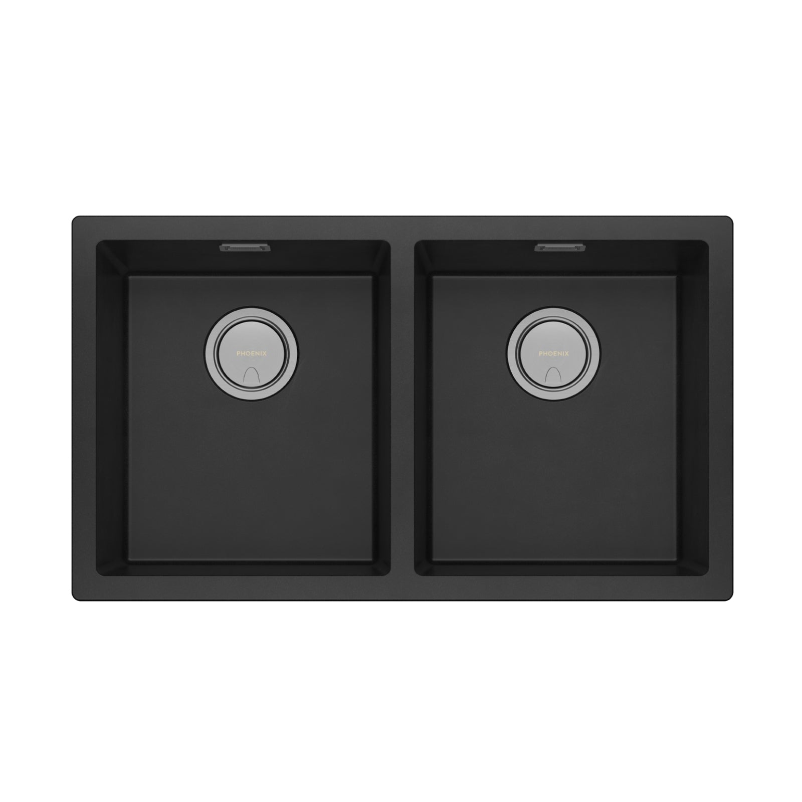 Sink Phoenix Sink Package 1 - Matte Black Sink & Stainless Steel Mixer 312-2029-51 - The Blue Space