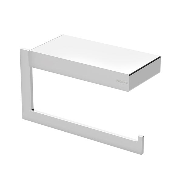Phoenix Lexi MKII Toilet Roll Holder Chrome - The Blue Space