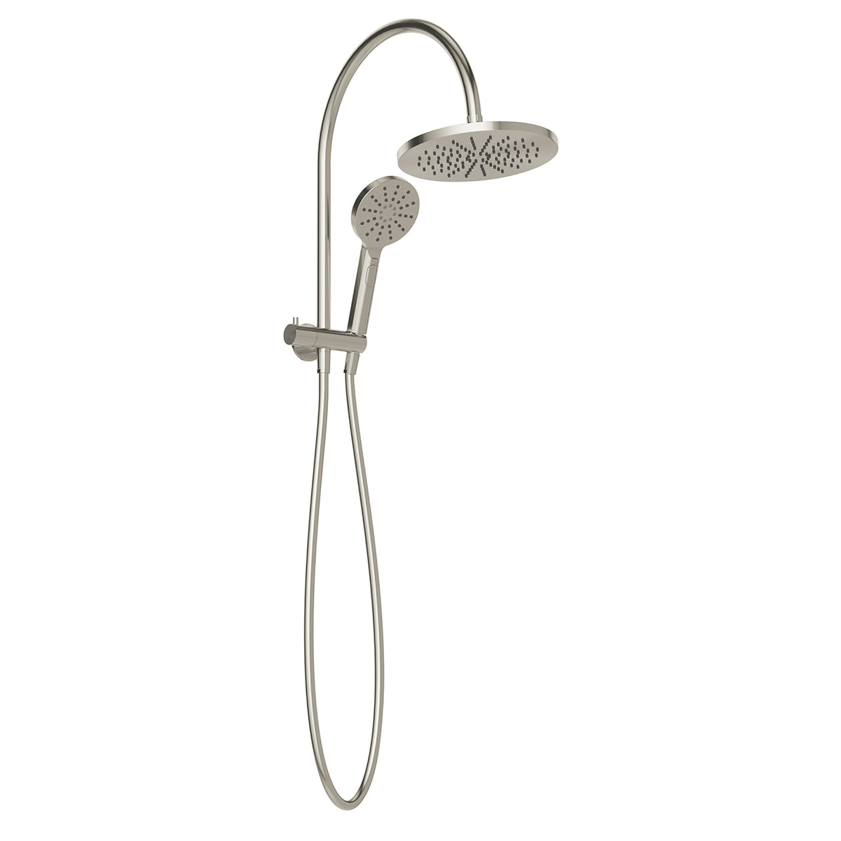 Phoenix Vivid MKII Compact Twin Shower - Brushed Nickel 146-6510-40