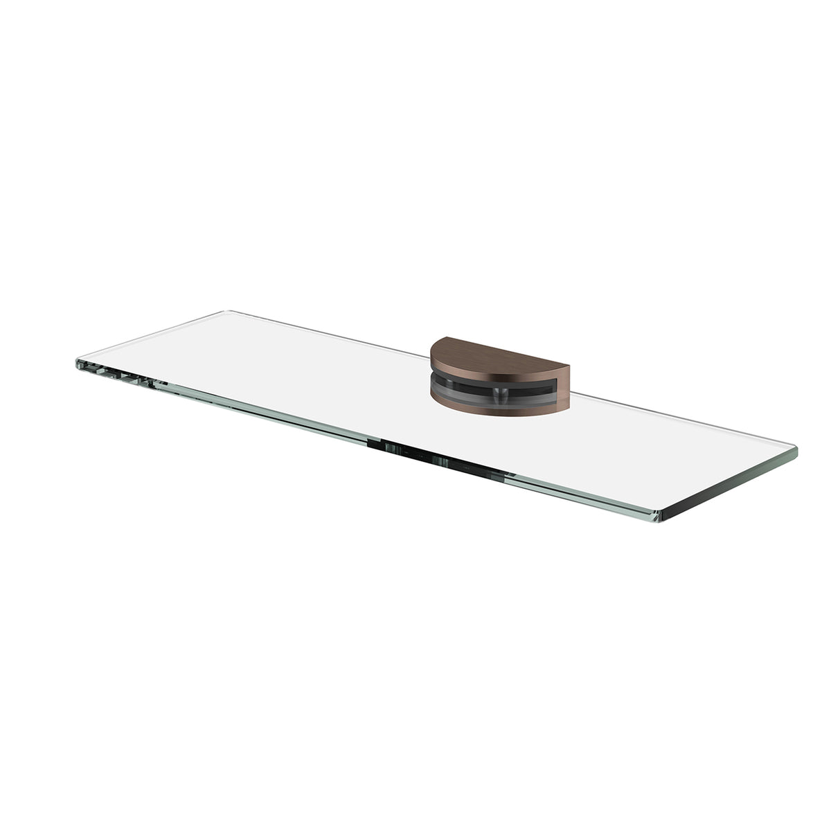 Phoenix Vivid MKII Glass Shelf 300mm - Brushed Bronze 146-8600-24