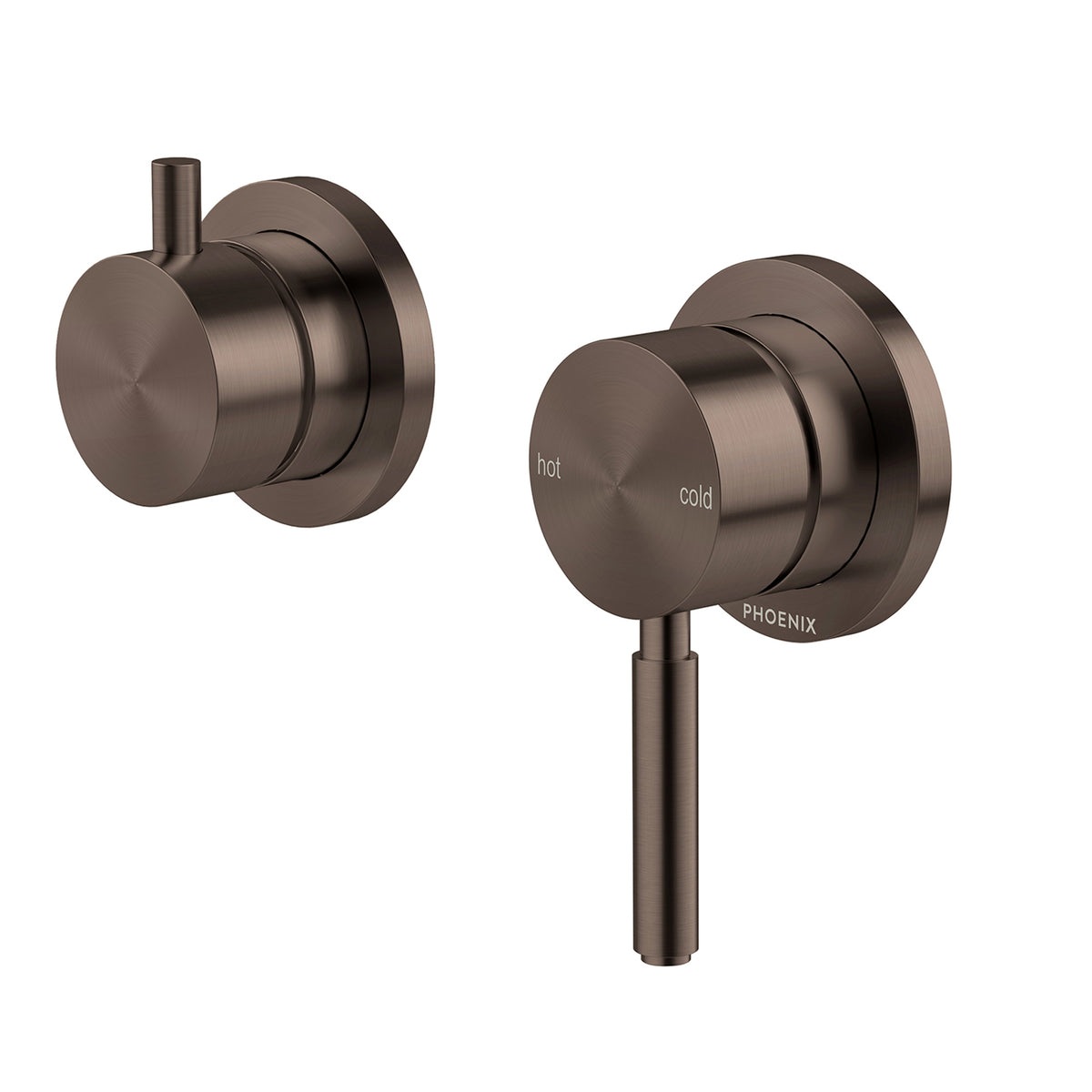 Phoenix Vivid MKII Switchmix Shower Bath Diverter Mixer - Brushed Bronze 146-2910-24-1 - The Blue Space