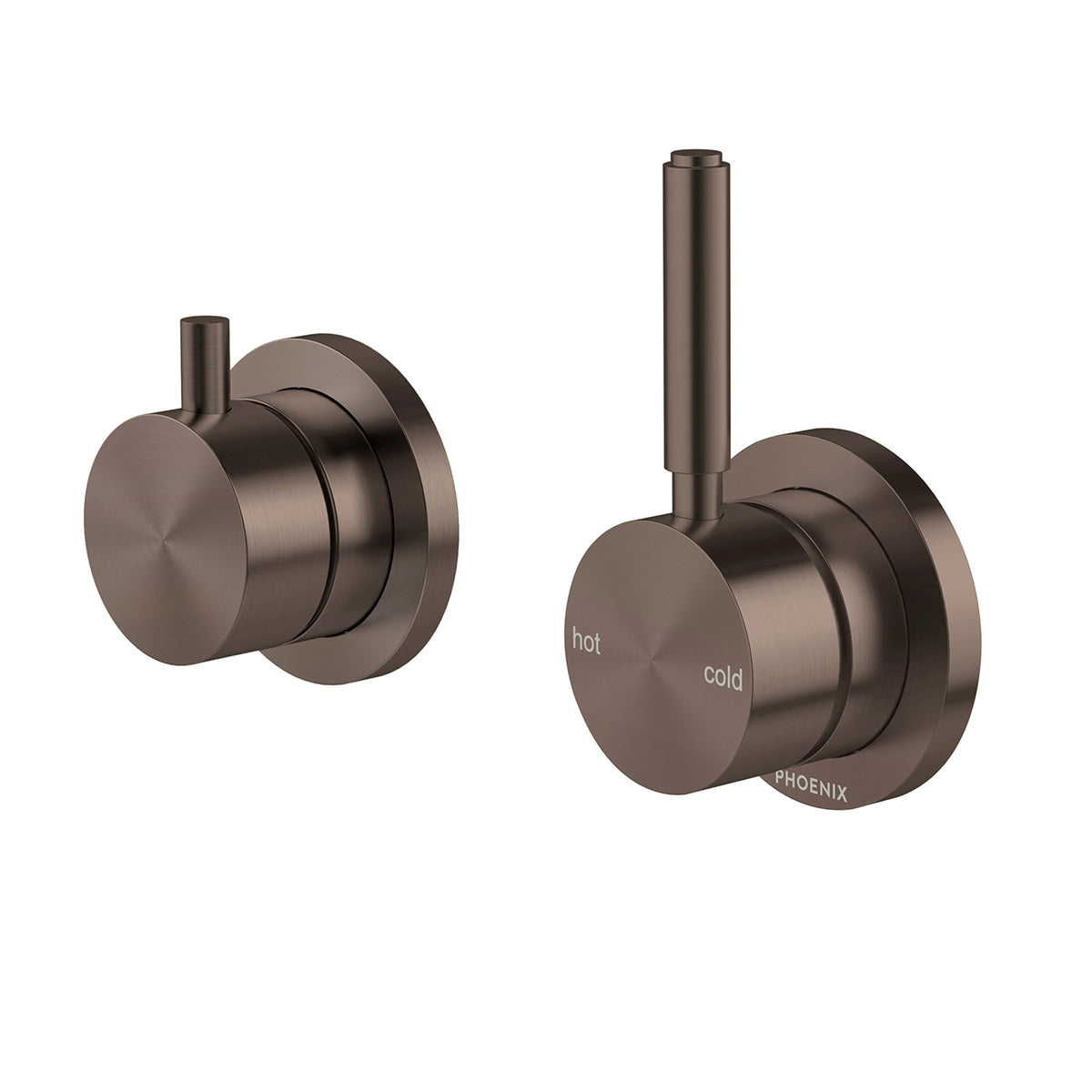 Phoenix Vivid MKII Switchmix Shower Bath Diverter Mixer Pin Up - Brushed Bronze 146-2912-24-1 - The Blue Space