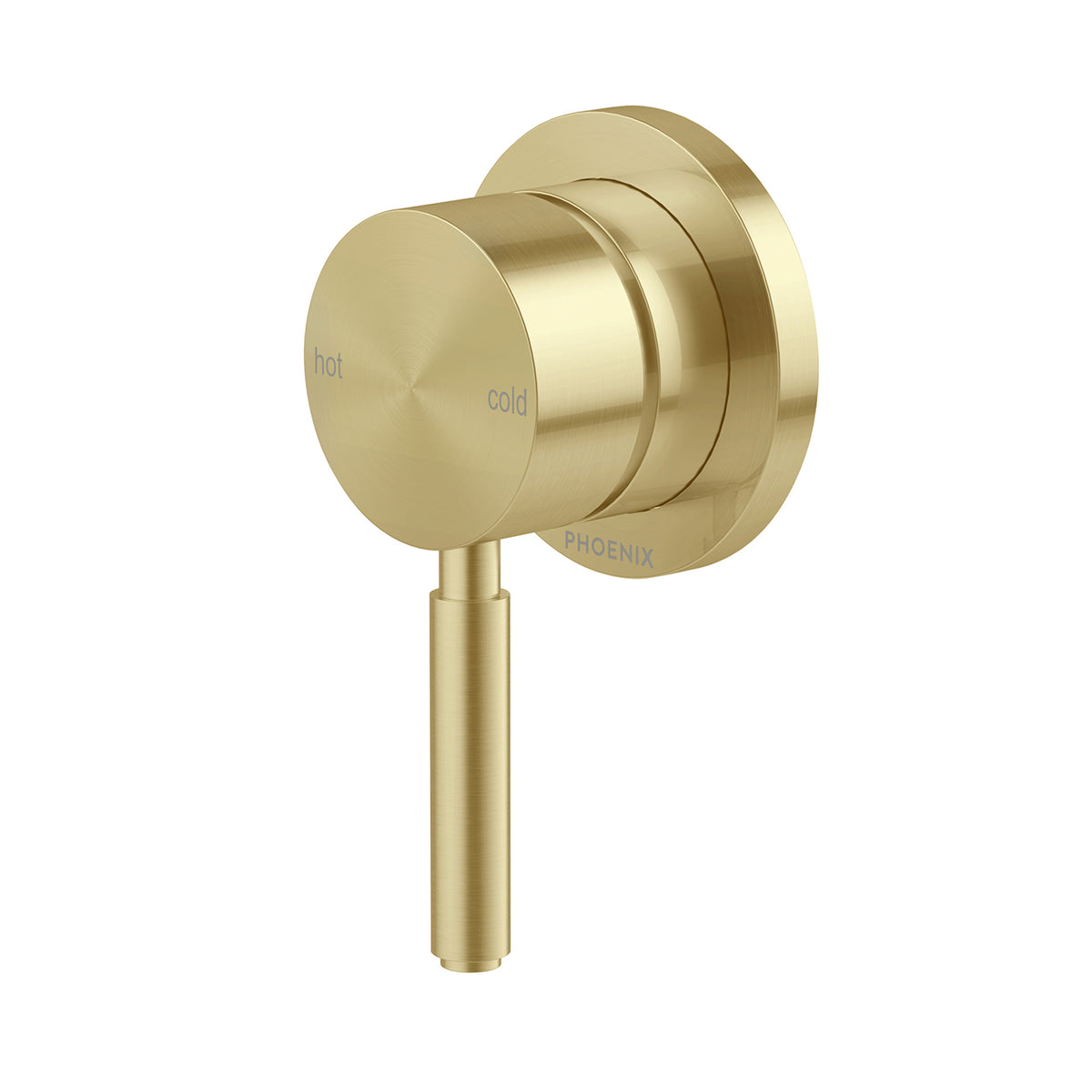 Phoenix Vivid MKII Switchmix Shower Wall Mixer - Brushed Gold 146-2800-12-1 - The Blue Space