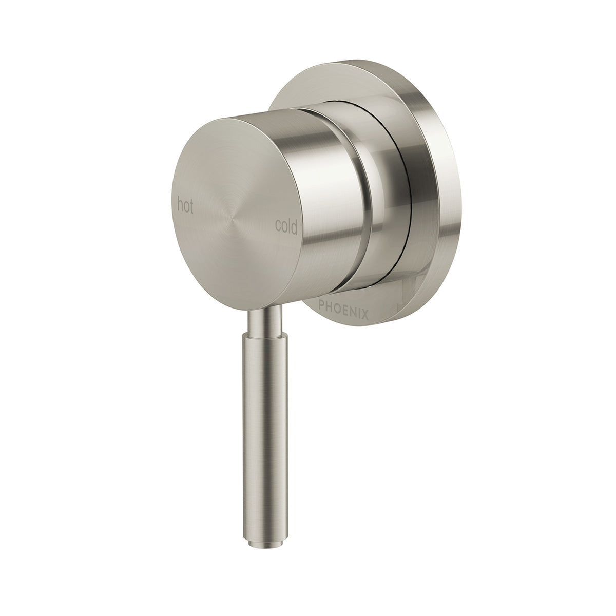 Phoenix Vivid MKII Switchmix Shower Wall Mixer - Brushed Nickel 146-2800-40-1 - The Blue Space
