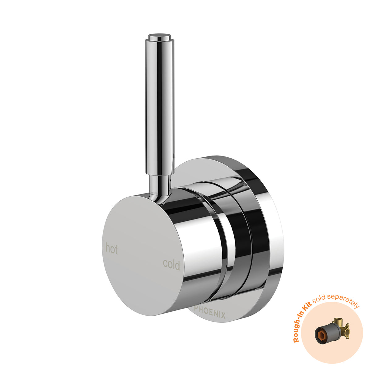 Phoenix Vivid MKII Switchmix Shower Wall Mixer Pin Up Fit Off Kit - Chrome 146-2808-00-1 - The Blue Space