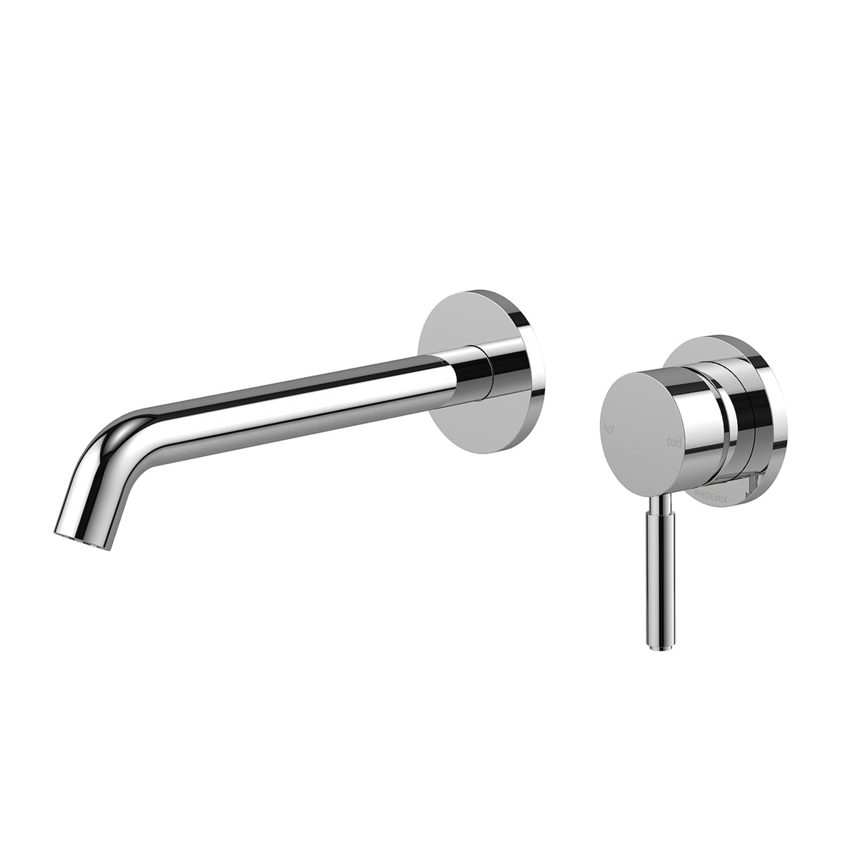 Phoenix Vivid MKII Switchmix Wall Basin Bath Mixer Set 200mm - Chrome 146-2810-00-1 - The Blue Space