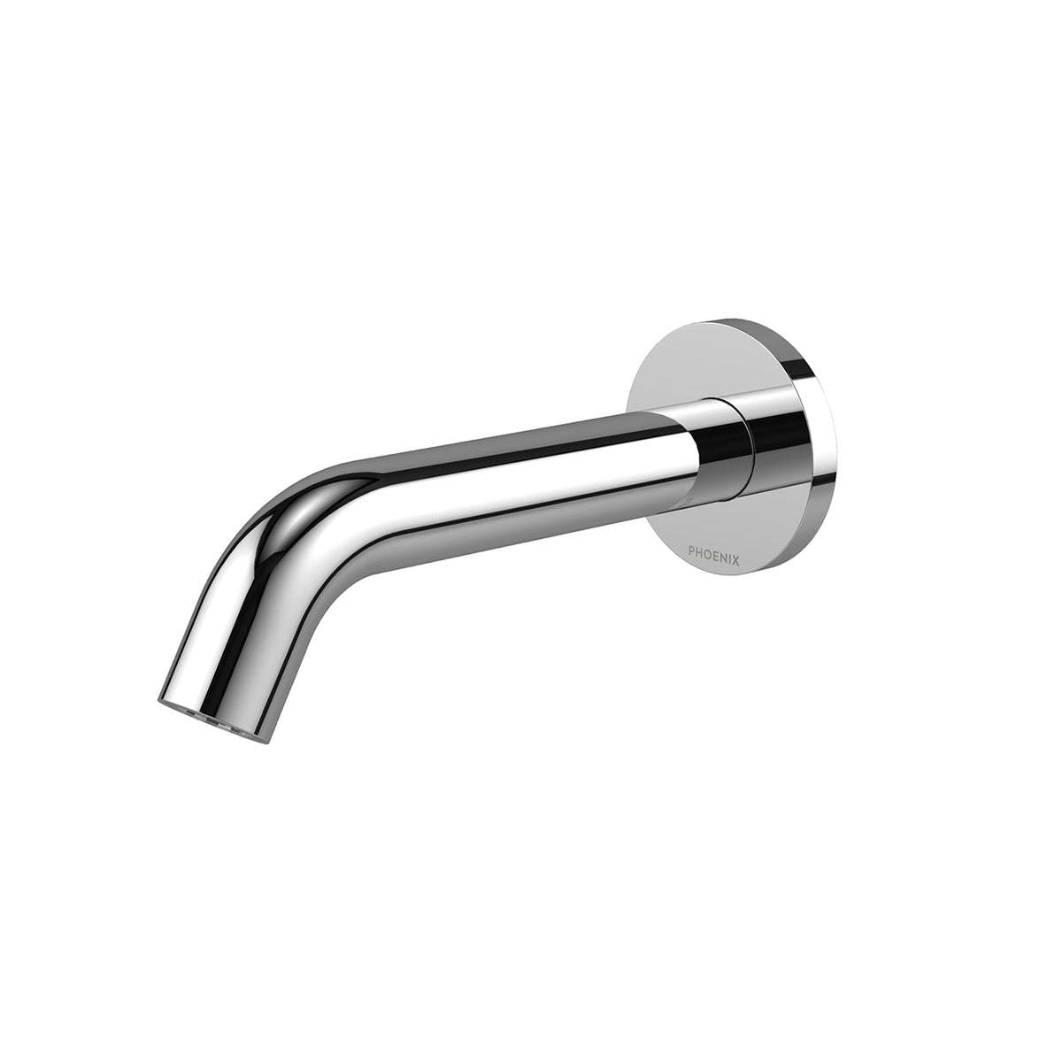 Phoenix Vivid MKII Wall Basin Bath Outlet 160mm Curved - Chrome 146-0805-00-1 - The Blue Space