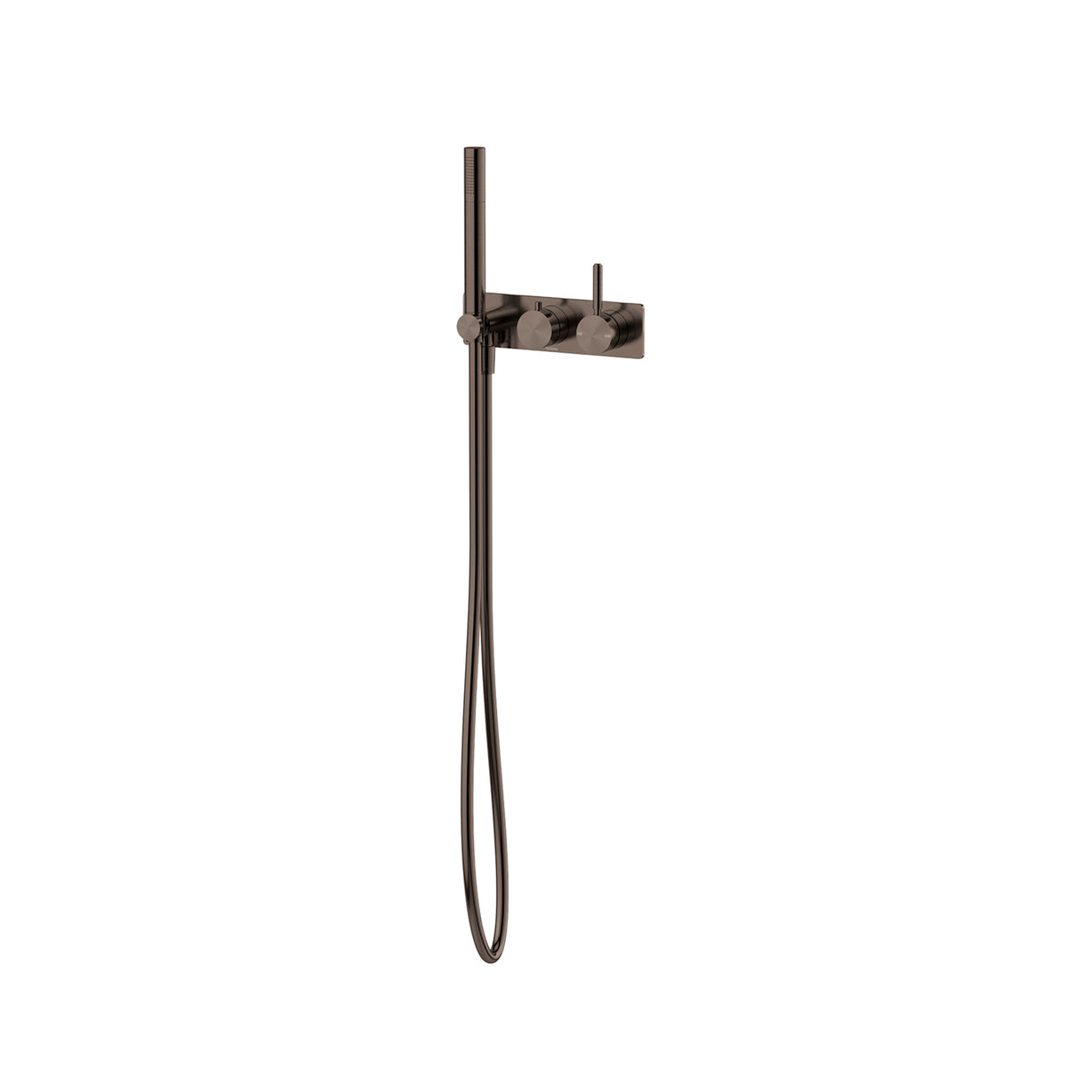 Phoenix Vivid MKII Wall Shower System - Brushed Bronze 146-7490-24 - The Blue Space