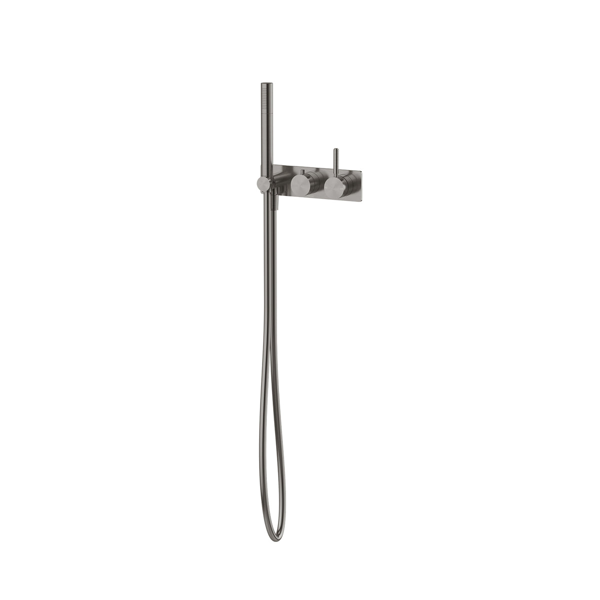 Phoenix Vivid MKII Wall Shower System - Brushed Carbon 146-7490-31 - The Blue Space