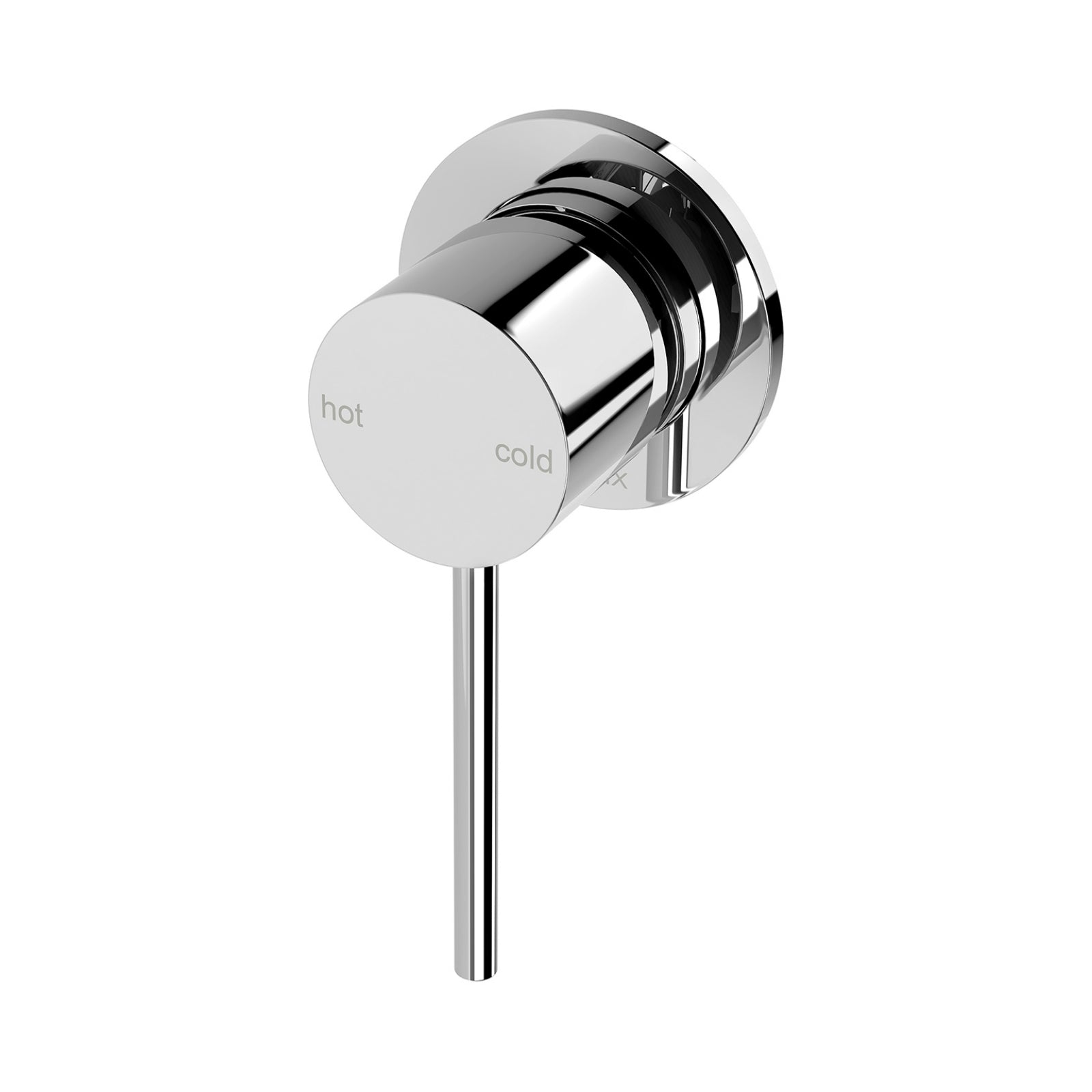 Phoenix Vivid Slimline SwitchMix Shower / Wall Mixer 60mm Backplate Chrome (Complete Kit) VS2801-00-1-KIT - The Blue Space