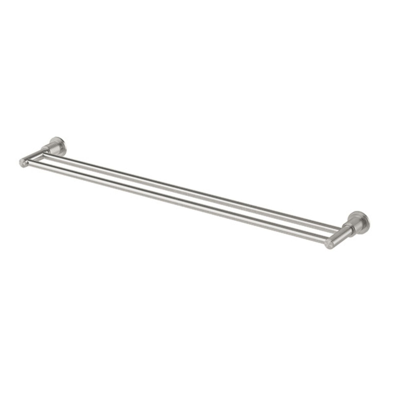 Phoenix Wiltern Double Towel Rail 800mm Brushed Nickel 144-8130-40 - The Blue Space