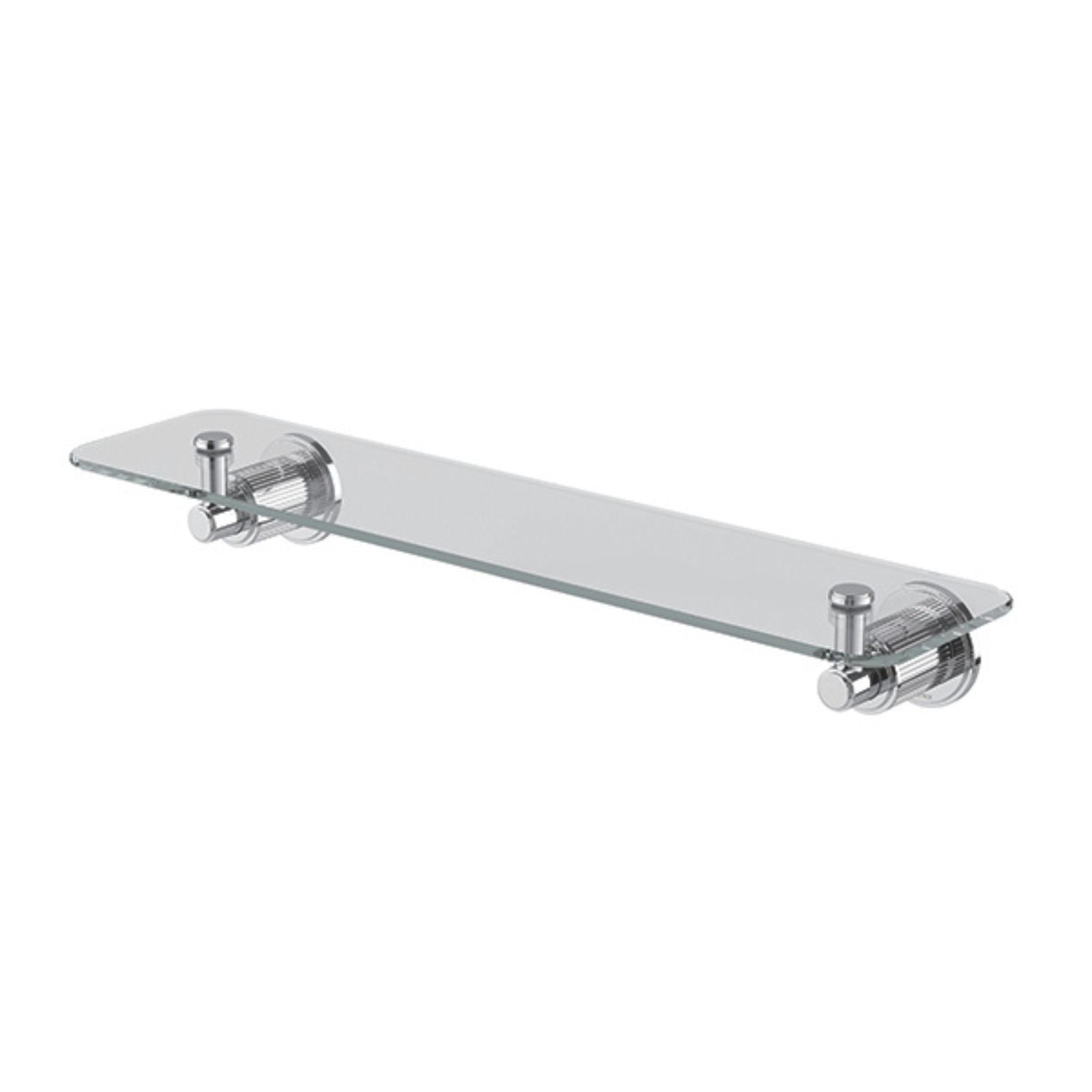 Phoenix Wiltern Glass Shelf 450mm Chrome 144-8600-00 - The Blue Space