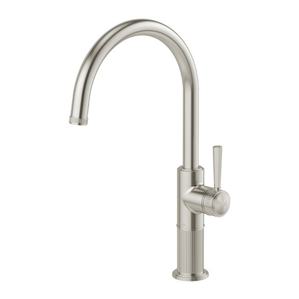 Phoenix Wiltern Sink Mixer 200mm - Brushed Nickel