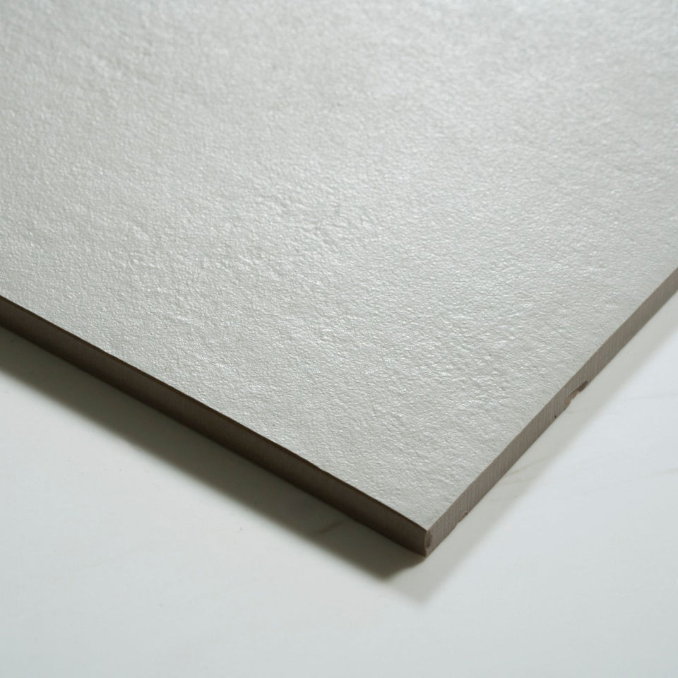 Plastra Smooth White Matte Porcelain Tile 450 x 900mm