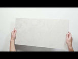 Tuscan Grey Travertine Look Tile 300mm x 600mm 36CRWSVM - The Blue Space