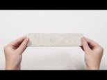 Tumbled White Natural Limestone Subway Tile 50mm x 200mm