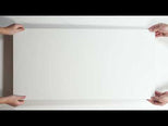 Plastra Smooth White Matte Porcelain Tile 450 x 900mm