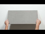 Nuvira Dark Grey Matte Porcelain Tile 300 x 600mm