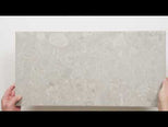 Southside Grey Terrazzo Matte Porcelain Tile P4 300mm x 600mm