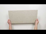 Frankie Vanilla Matte Porcelain Tile P3 300 x 600mm
