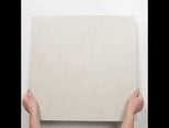 Frankie Vanilla Lappato Porcelain Tile 600 x 600mm