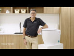 Caroma Contura II Cleanflush Invisi Series II Wall Faced Suite - Clay