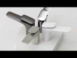 Phoenix Nuage Basin Mixer - Brushed Carbon