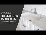 Turner Hastings Cuisine 60 x 46 Inset / Undermount Fine Fireclay Gloss White Sink