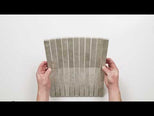 Valerie Ivory Porcelain Finger Mosaics P5 392 x 295mm sheets