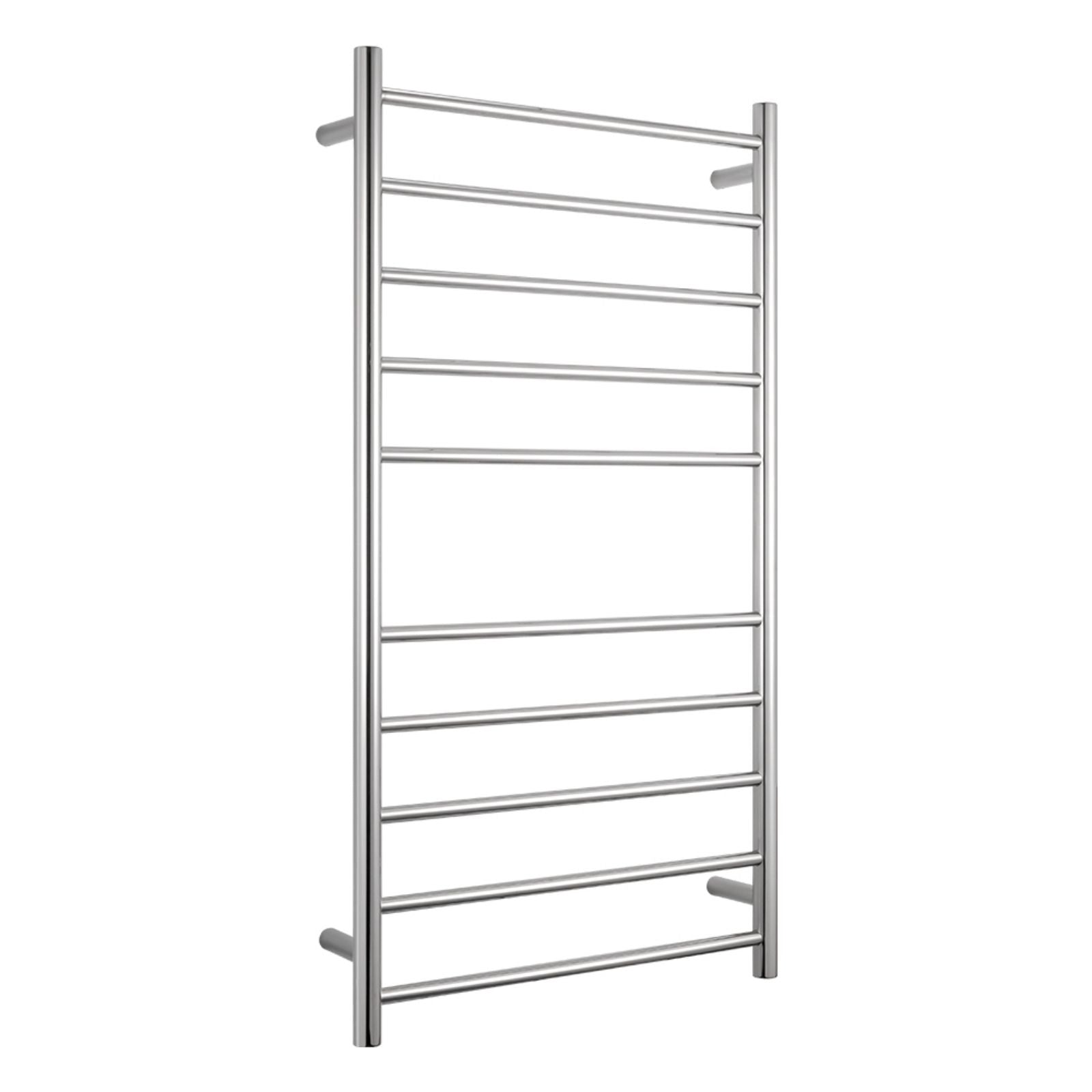 Radiant Heated Round Ladder 600 X 1100mm Mirror Polished RTR02 - The Blue Space