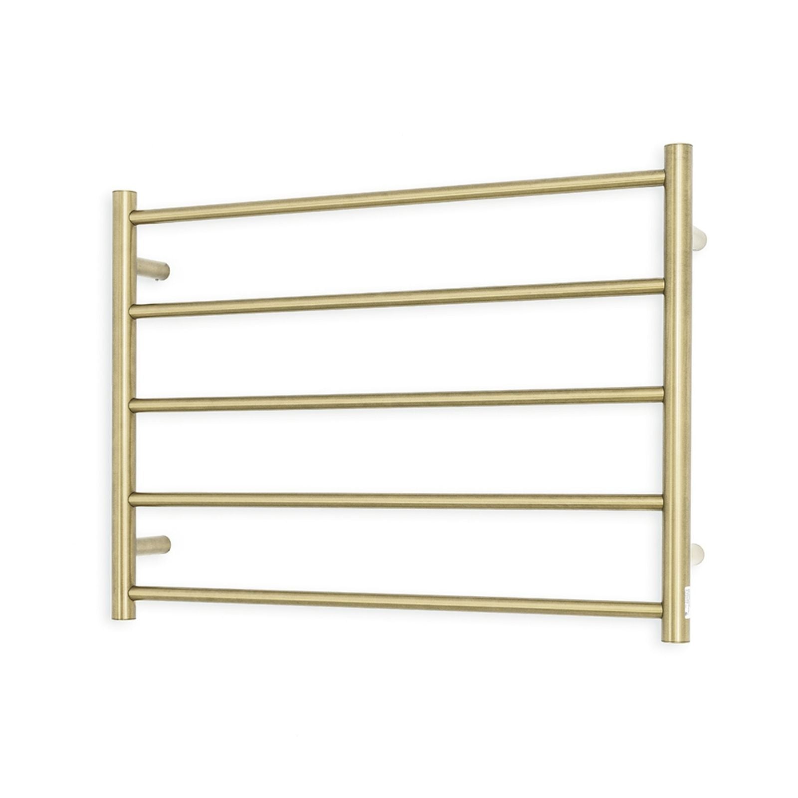 Radiant Heated Round Ladder 750 x 550mm Light Gold LG-RTR03 - The Blue Space