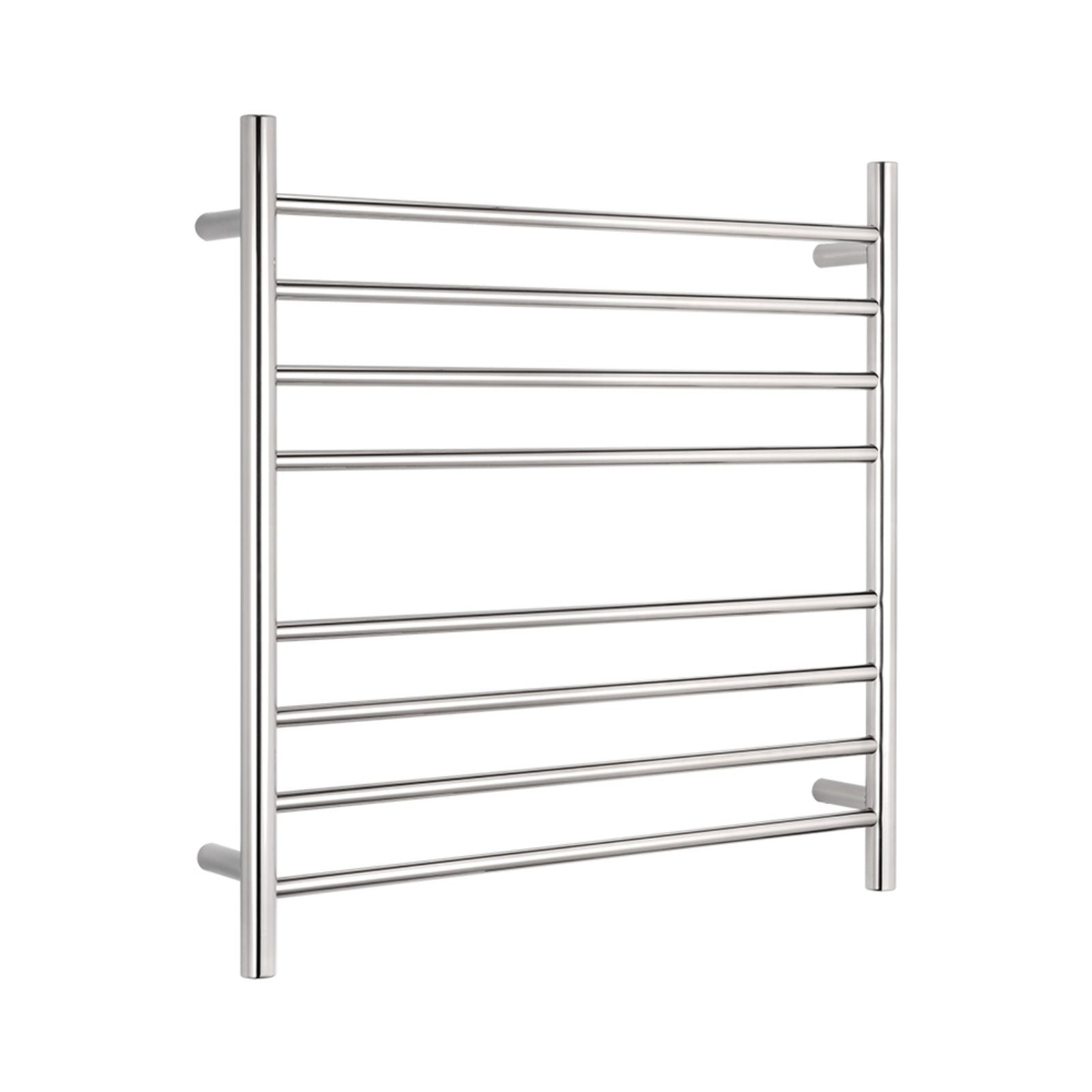 Radiant Heated Round Ladder 750 x 750mm Mirror Polished RTR06 - The Blue Space