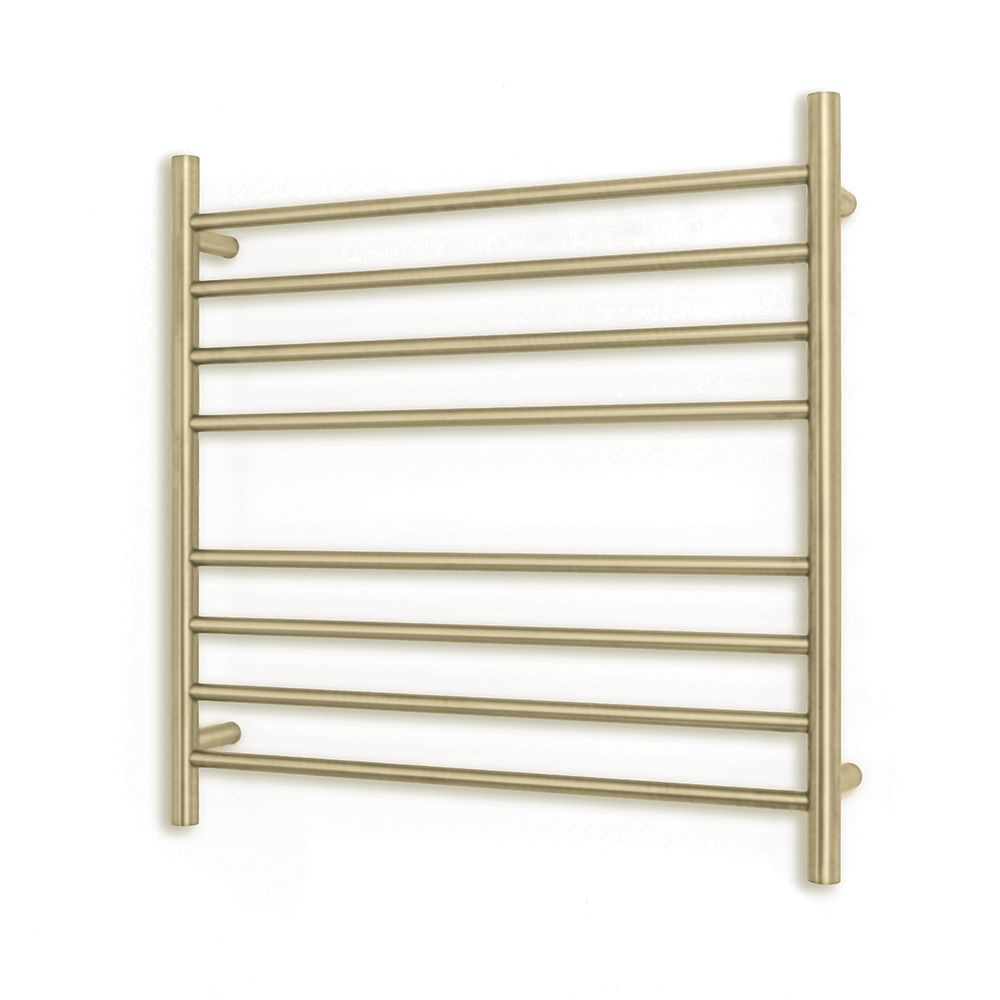 Radiant Heated Round Ladder 750mm x 750mm Light Gold LG-RTR06 - The Blue Space