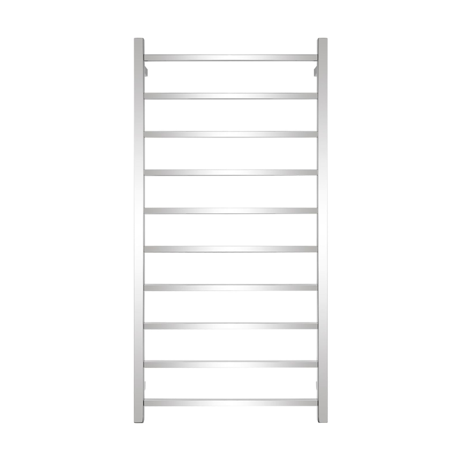 Front Radiant Heated Square Ladder 600 X 1200mm Mirror Polished STR02 - The Blue Space